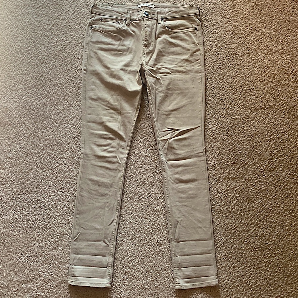 Pacsun Stacked Skinny Khaki Jeans